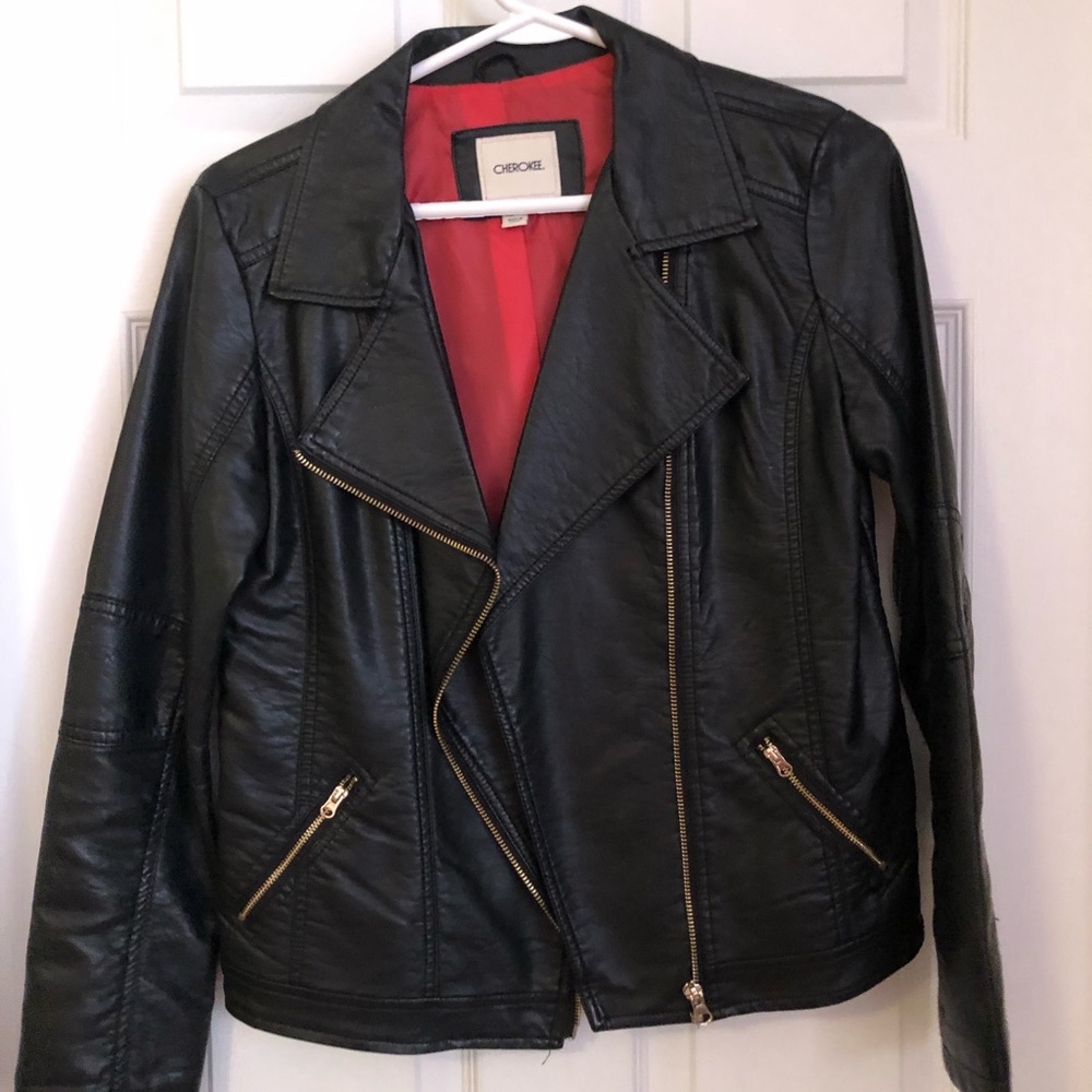 Girls Leather Jacker
